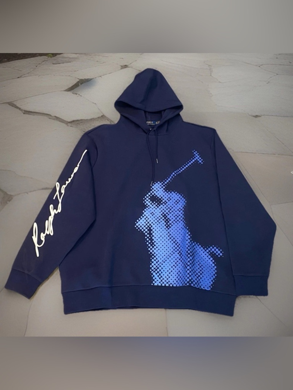 Polo Ralph Lauren Big Pony Double Knit Tech Hoodie